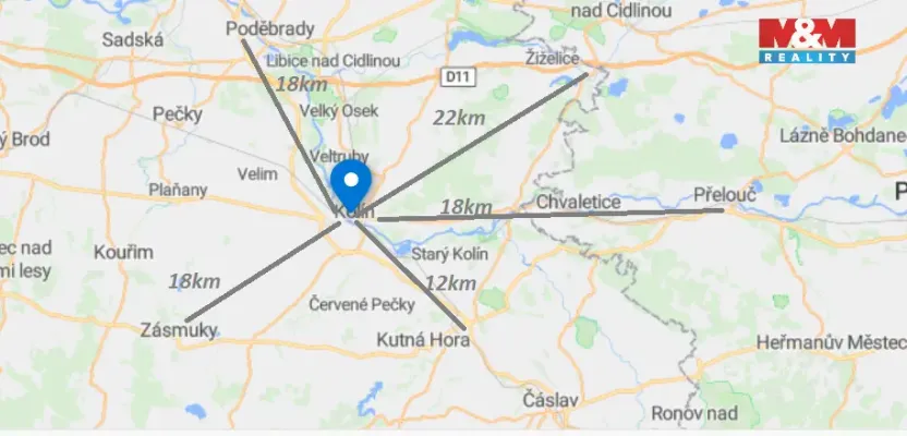 Prodej pozemku, Kolín, Zličská, 18 m2