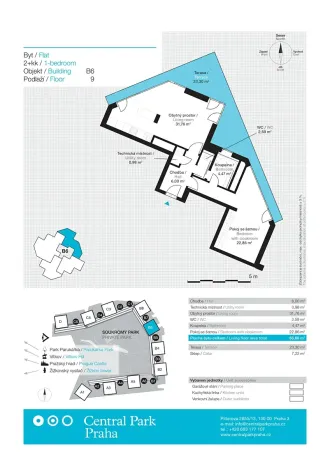 Pronájem bytu 2+kk, Praha - Žižkov, Ke kapslovně, 69 m2