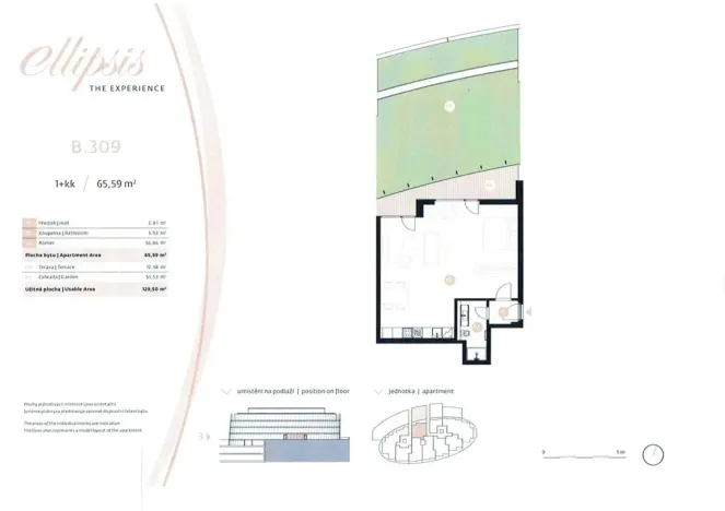 Pronájem bytu 1+kk, Praha - Smíchov, Holečkova, 65 m2