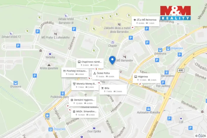 Prodej bytu 4+1, Praha - Hlubočepy, Renoirova, 80 m2