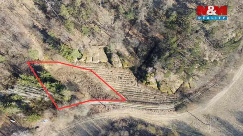 Prodej louky, Vysoká, 1003 m2