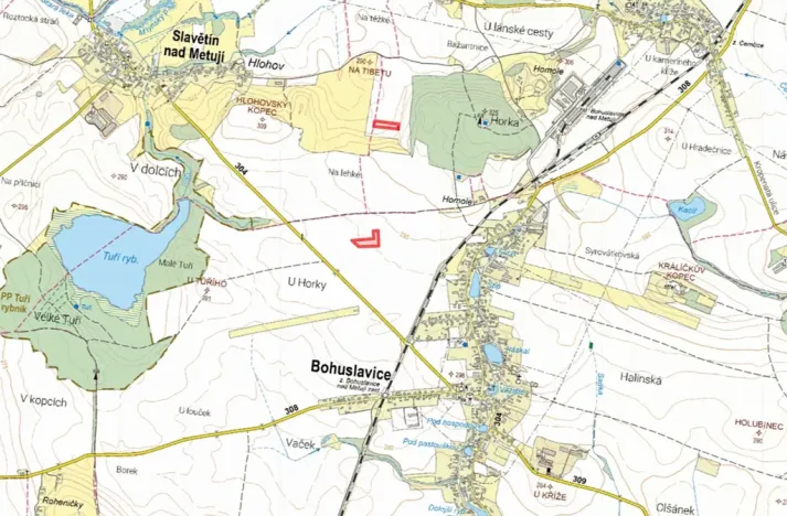 Prodej pole, Bohuslavice, 14321 m2