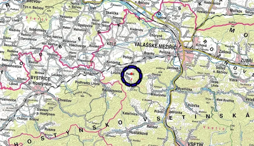 Prodej louky, Podolí, 13256 m2