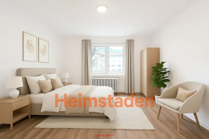 Pronájem bytu 2+1, Ostrava - Moravská Ostrava, Chocholouškova, 47 m2