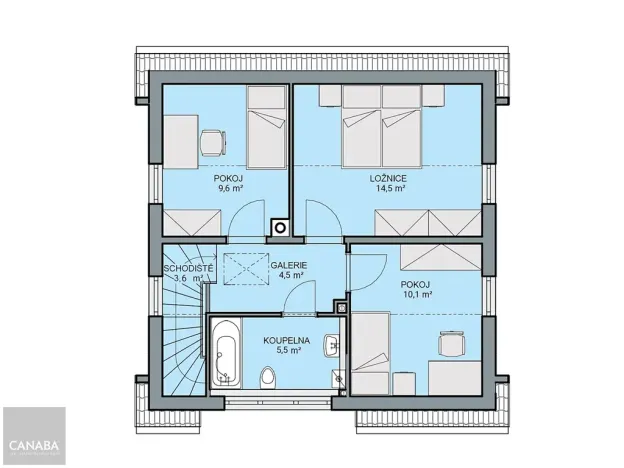 Prodej rodinného domu, Tuřice, 97 m2