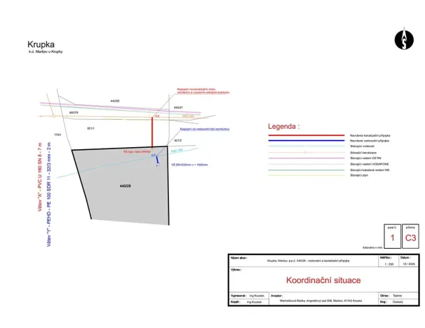 Prodej pozemku pro bydlení, Krupka, Ovocná, 596 m2