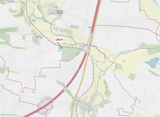 Dražba louky, Nerestce, 2865 m2