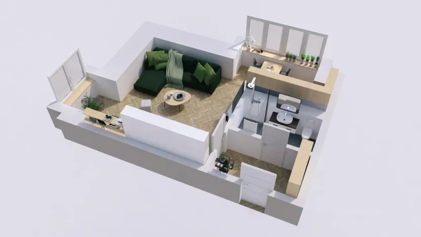 Prodej bytu 2+kk, Brno - Černá Pole, Provazníkova, 44 m2