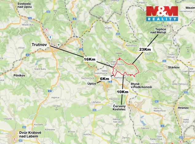 Prodej chaty, Malé Svatoňovice, Úpická, 40 m2