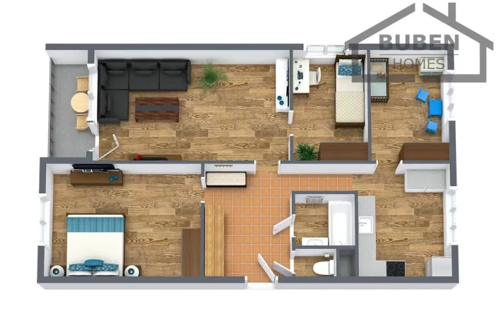 Pronájem bytu 4+1, Tachov, Jana Ziky, 82 m2