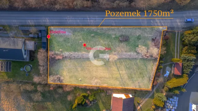 Prodej pozemku pro bydlení, Ludkovice, 1750 m2