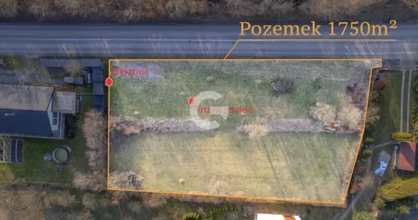 Prodej pozemku pro bydlení, Ludkovice, 1750 m2