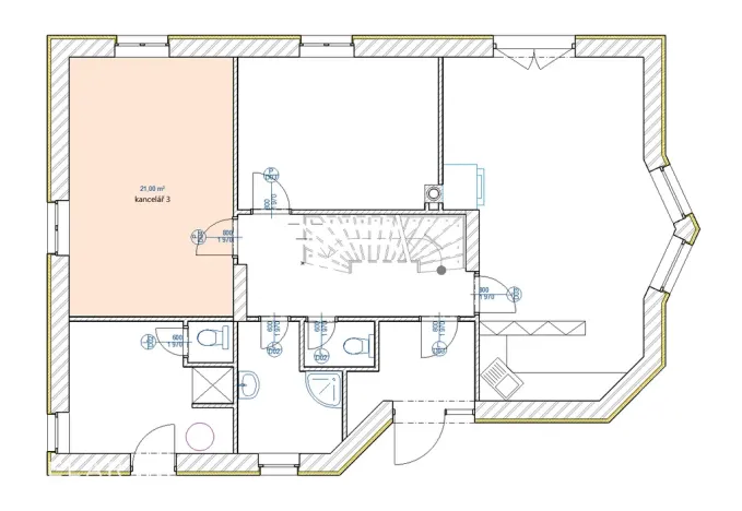 Pronájem kanceláře, Frýdek-Místek, 17. listopadu, 21 m2