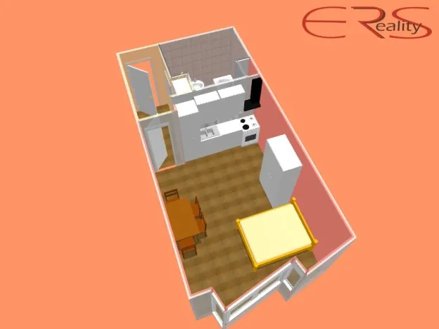 Prodej bytu 1+kk, Liberec, Jeronýmova, 32 m2