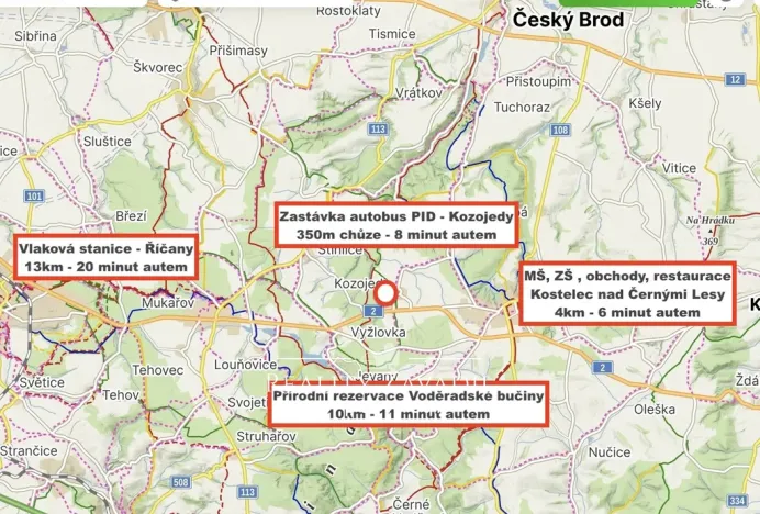 Prodej rodinného domu, Kozojedy, 1. máje, 102 m2