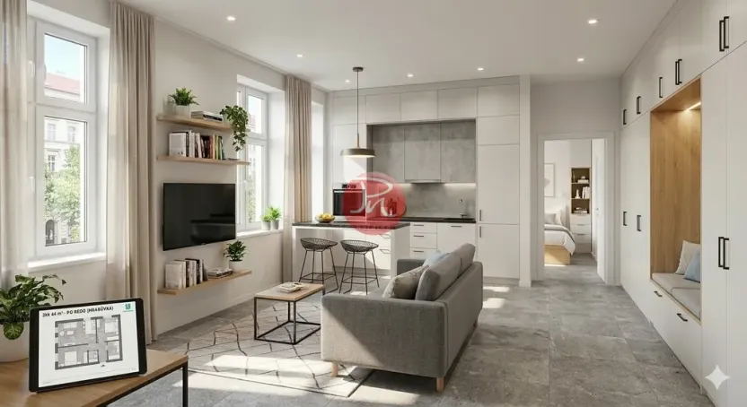 Prodej bytu 2+kk, Ostrava, Plzeňská, 44 m2