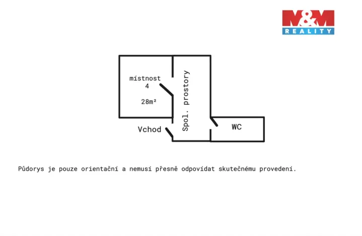 Pronájem kanceláře, Havířov - Město, Mickiewiczova, 28 m2