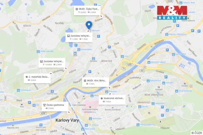 Prodej bytu 4+1, Karlovy Vary - Bohatice, Jáchymovská, 102 m2