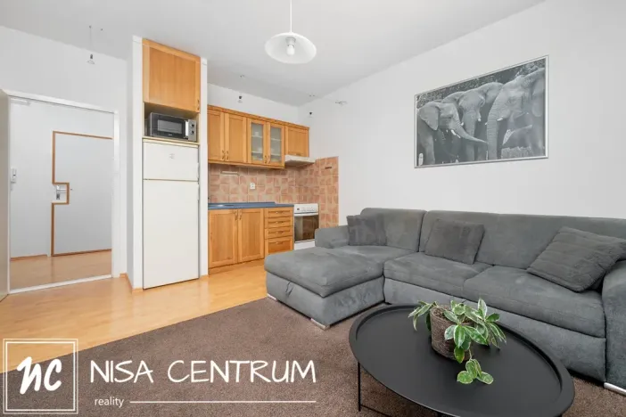 Pronájem bytu 2+kk, Jablonec nad Nisou - Mšeno nad Nisou, Mšenská, 42 m2