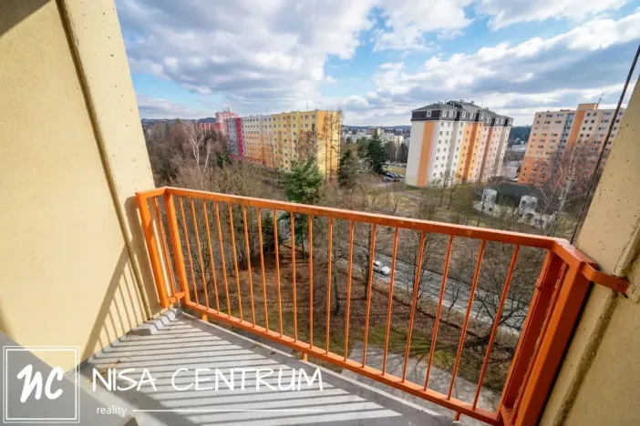 Pronájem bytu 2+kk, Jablonec nad Nisou - Mšeno nad Nisou, Mšenská, 42 m2