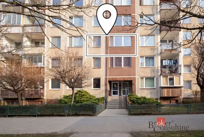 Pronájem bytu 1+1, Praha - Hlubočepy, Lamačova, 32 m2