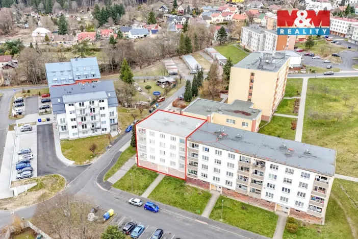 Pronájem bytu 1+1, Lázně Kynžvart, Polní, 36 m2