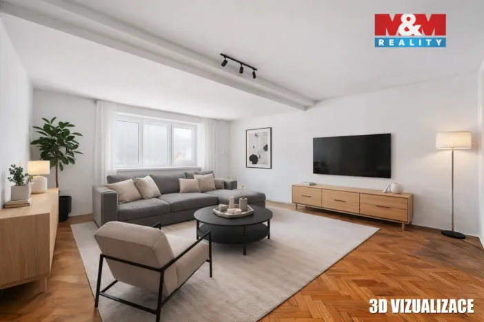 Prodej bytu 2+1, Benešov nad Ploučnicí, Českolipská, 94 m2