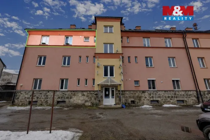 Prodej bytu 2+1, Hanušovice, Školní, 60 m2