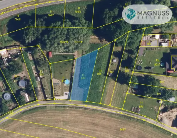 Prodej louky, Litovel, 513 m2