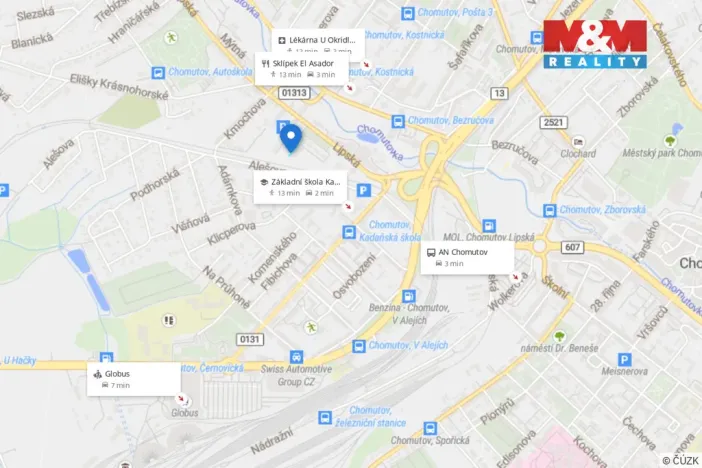 Pronájem rodinného domu, Chomutov, Lipská, 38 m2