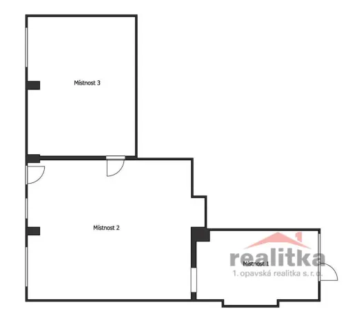 Pronájem obchodního prostoru, Opava - Kateřinky, Válečkova, 80 m2