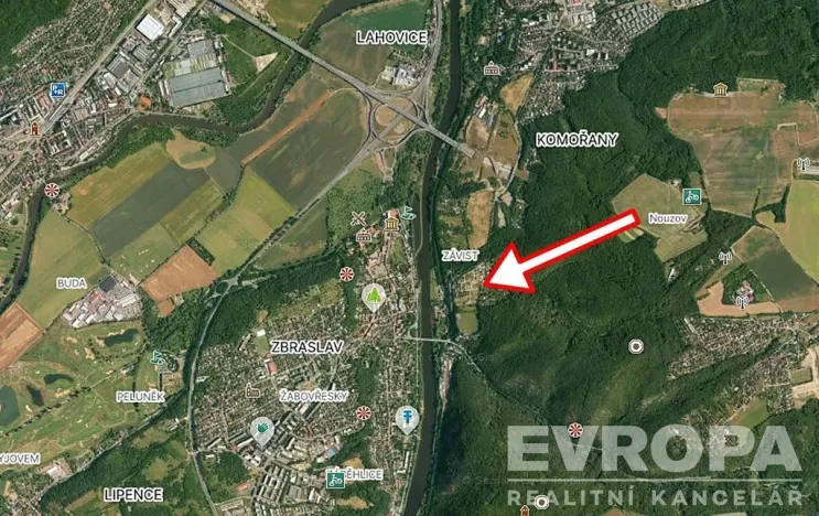 Prodej pozemku pro bydlení, Praha - Zbraslav, 800 m2