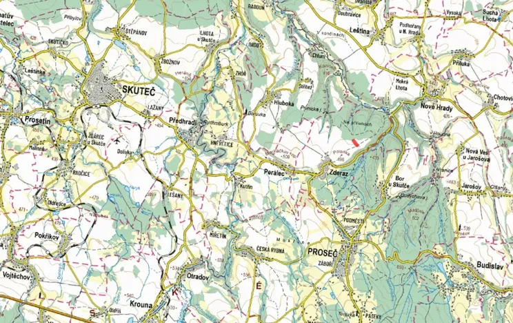 Prodej pole, Zderaz, 2416 m2