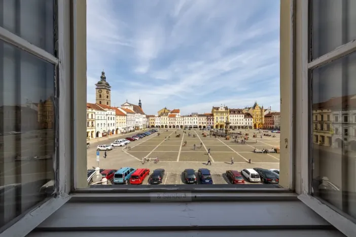 Pronájem bytu 2+1, České Budějovice - České Budějovice 1, nám. Přemysla Otakara II., 103 m2