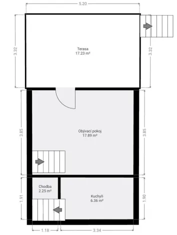 Prodej chaty, Nový Malín, 100 m2