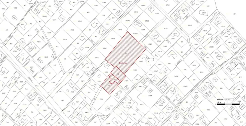 Prodej pozemku, Ostrava - Bartovice, Na Výsluní, 8444 m2