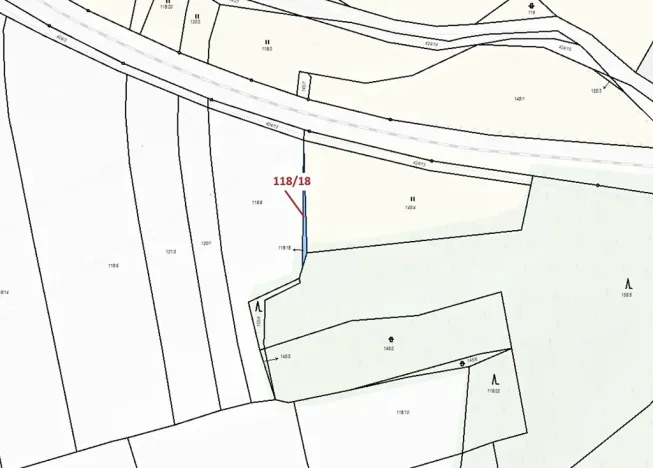 Dražba pole, Nerestce, 46 m2