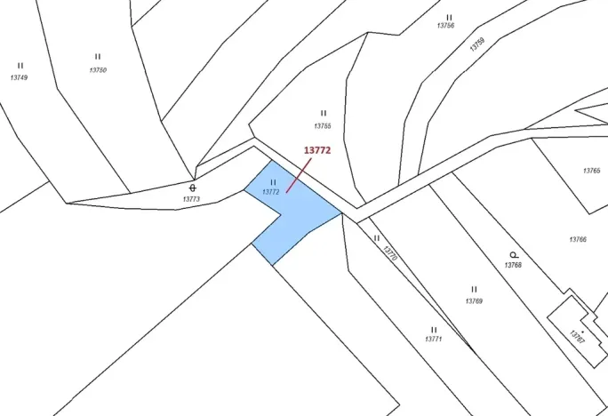 Dražba louky, Vsetín, 404 m2