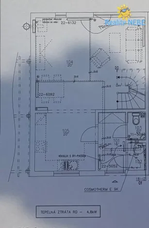 Pronájem rodinného domu, Horoměřice, Karla IV., 94 m2