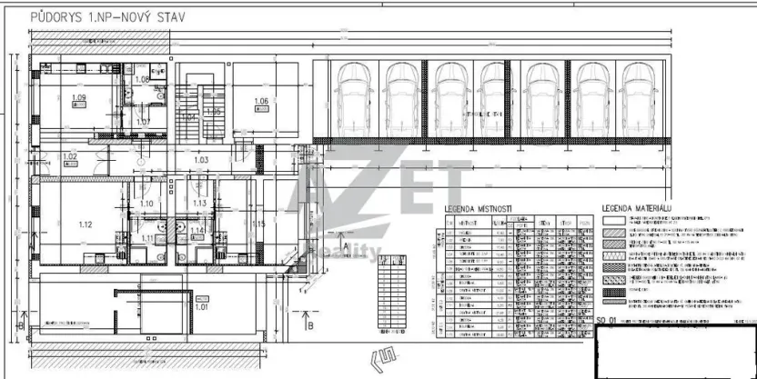 Prodej ubytování, Kunovice, Lidická, 743 m2