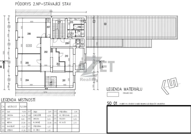 Prodej ubytování, Kunovice, Lidická, 743 m2
