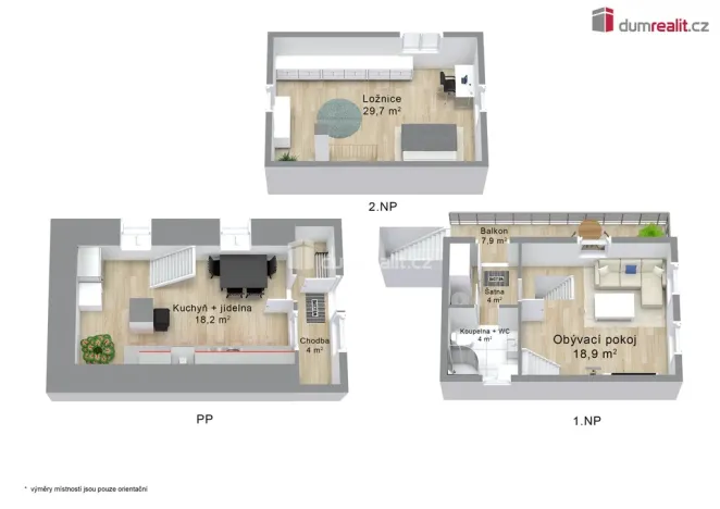 Prodej rodinného domu, Stanovice - Dražov, 79 m2