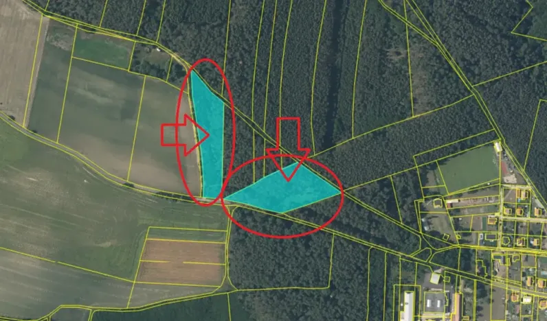 Prodej lesa, Libotenice, 17863 m2