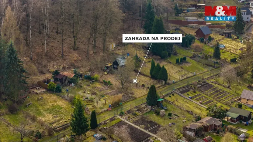 Prodej zahrady, Děčín - Děčín XXI-Horní Oldřichov, 512 m2