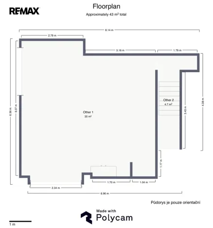 Prodej garáže, Praha - Modřany, Vitošská, 43 m2