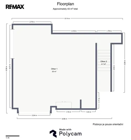Prodej garáže, Praha - Modřany, Vitošská, 43 m2