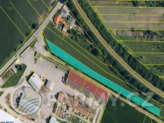 Prodej podílu zahrady, Čebín, 1474 m2