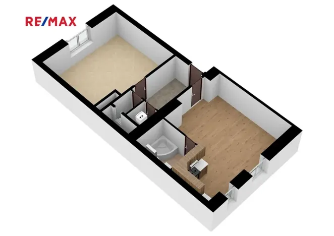 Pronájem bytu 2+kk, Plzeň, Na Belánce, 62 m2