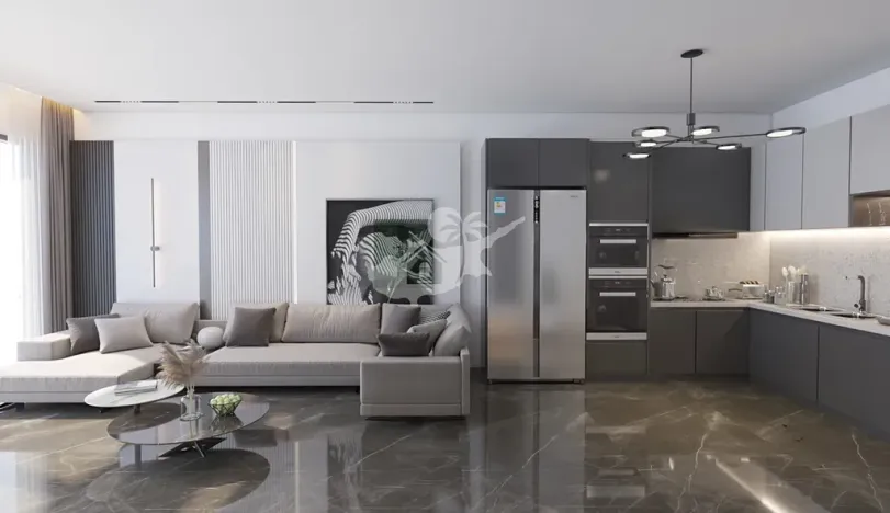 Prodej bytu 2+kk, Agios Amvrosios Keryneias, Kypr, 52 m2