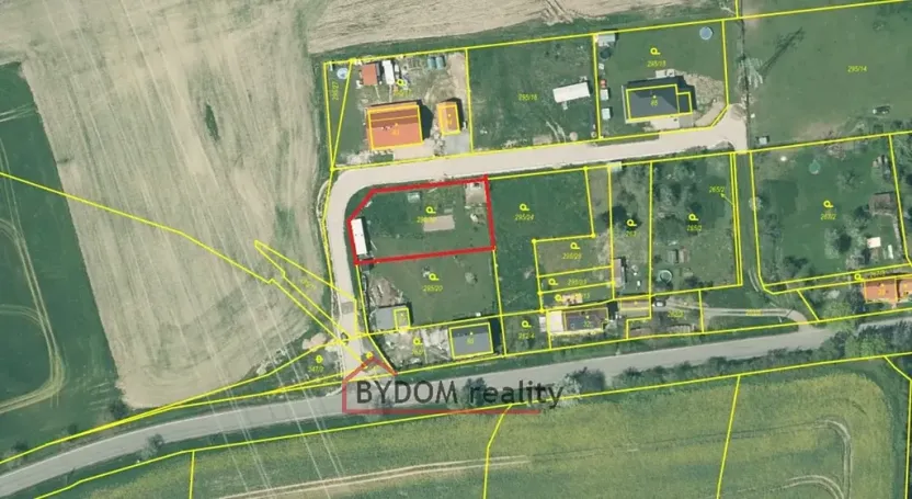 Prodej pozemku pro bydlení, Vranov, 866 m2